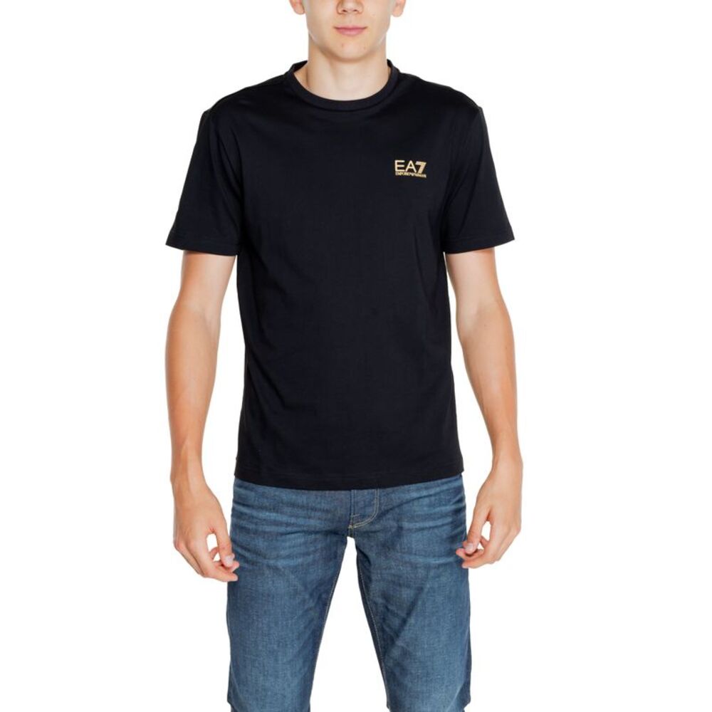 Ea7 TShirt Short Sleeve Crew Neck Men black Shirts